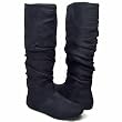 ZULU Women Micro Suede Boots Black