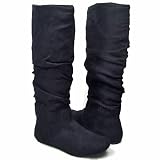ZULU Women Micro Suede Boots Black