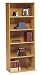Bush(R) Universal 72 7/8in. Bookcase, 5 Shelves, Oakridge Oak