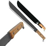 22.75 inch Stainless Steel Lanyard Machete w/ Sheath
