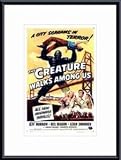 Creature Walks Among Us The, Art Poster with Metal Frame, poster size: 11