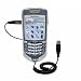 Coiled Power Hot Sync and Charge USB Data Cable w/ Tip Exchange for the Blackberry 7150t - Gomadic Brand