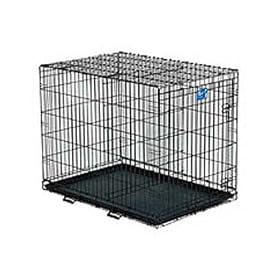 Midwest Life Stages Single-Door Folding Metal Dog Crate