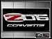 Corvette Z06 Sign Banner 505hp Emblem