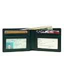 Royce Leather Men 's ID Flat Fold Wallet