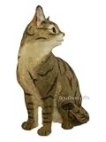 Tabby Cat - Sitting Collectable Cat from Leonardo - New Boxed Gift