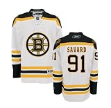 Savard #91 Boston Bruins RBK NHL Premier Hockey Jersey by Reebok (Custom Sewn with Authentic Tackle Twill)