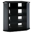 37" Flat Panel Corner TV Base - Black
