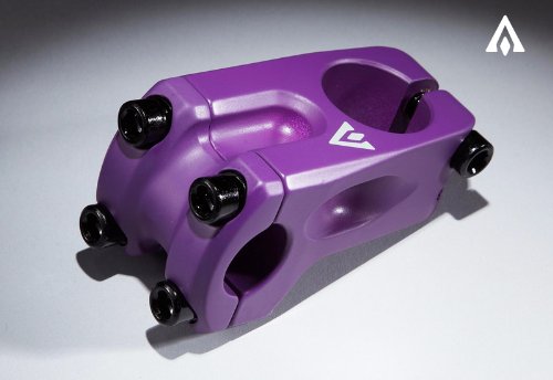 Amber Crucible Front Load Stem - Matte Purple