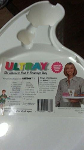 ULTRAY The Ultimate Food and Beverage tray white