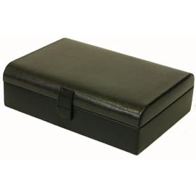 Watches and Jewelry Box Leather Storage Case by Tech Swiss by Tech Swiss