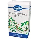 Fenugreek Tea (Fenugreek Seed) 30 tea bags, Alvita Tea