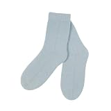 Pure Cashmere Socks - Sky Blue