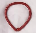 Red Togo Disc Stretch Bracelet