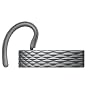 Aliph Jawbone II Bluetooth Headset with NoiseAssassin (Silver) [Retail Packaging]