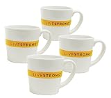 Livestrong by Chantal Short and Stout Mug, Glossy White