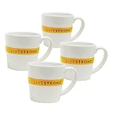 Livestrong by Chantal Short and Stout Mug, Glossy White by Chantal