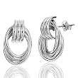 Sterling Silver Doorknocker Earrings