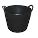 Outdoor Living : 40 Litre "Rhino" Flexi Tub -Black