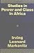 Book Studies in Power and Class in Africa
