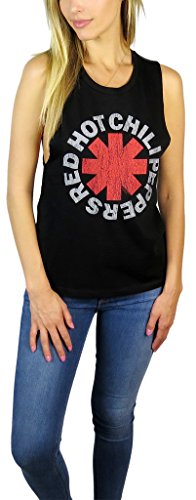 Red Hot Chili Peppers Womens Muscle Tank Black