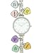 Betsey Johnson Women's XOX Charm Bracelet Watch #BJ4176
