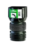 Flex-Drain 53102 Downspout Adaptor, Landscaping Drain Pipe Adapter 3 by 4 by 4-Inch