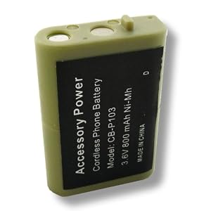 Accessory Power AT&T Lucent 103 Equivalent Replacement Battery for EP562 / EP5902 / EP5962 / EP5995 and More AT&T Cordless Phones