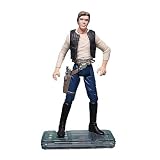 HAN SOLO with BLASTER PISTOL & HOLSTER Star Wars The Power of the Force Action Figure & COMMTECH CHIPIMAGE