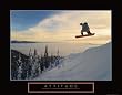 Attitude - Snow Boarder, Motivational Poster