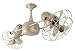Matthews Fans DUPLO-BN-MTL 39" Duplo Dinamico Double Indoor Brushed Nickel Ceiling Fan
