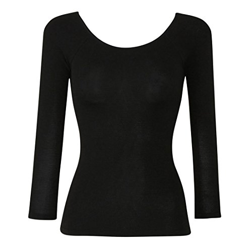 (ワコール)Wacoal あったかコンシェルジュ スゴ衣 思いの丈 一枚二役 スタンダードUネック 7-9分袖