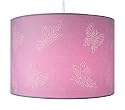 Laser Cut Lilac Butterfly Pendant Light Shade