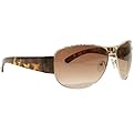 Adi Designs Wire Frame Gradient Sunglasses - Tortoise