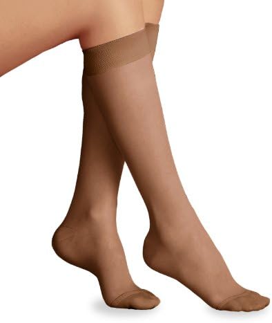 FootSmart Women's Sheer Moderate Support Knee Highs