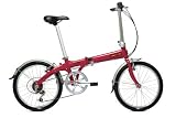 Dahon Eco C6 Folding Bike - Brick Red