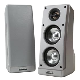 Click here to buy KLH Platinum-II Series 325 II Bookshelf Satellite Speakers (Pair, Silver).