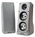 KLH Platinum-II Series 325 II Bookshelf/Satellite Speakers (Pair, Silver)