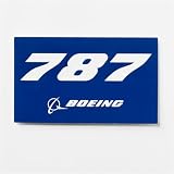 787 Dreamliner Blue Sticker