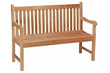Anderson Teak BH-004S Classic 2-Seater Bench (Natural)