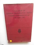 Calendar of London trailbaston trials under commissions of 1305 and 1306