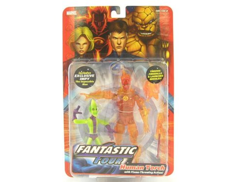  Fantastic Four 6" Action Figure: Human Torch