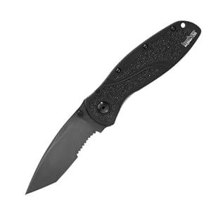 Kershaw TANTO BLUR 1670TBLKST Cutting Knife - 3.39