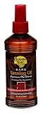 Banana Boat Dark Tanning Oil, SPF 0, 8-Ounce Spray Bottles (Pack of 3)