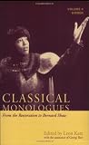 Buy : Classical Monologues: Women: Volume 4: From the Restoration to Bernard Shaw (1680s to 1940s) (Applause Books)