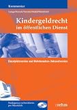 Kindergeldrecht im &ouml;ffentlichen Dienst: Kommentar - Klaus Lange, Rainer Novak, Theodor Sander, Wolfgang Stahl, Thorsten Weinhold