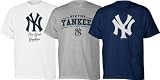 New York Yankees Youth 3 T-Shirt Combo Pack