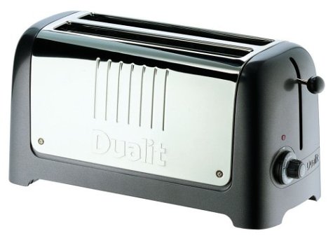 Dualit 45364 Lite 4-Slice Toaster, Charcoal