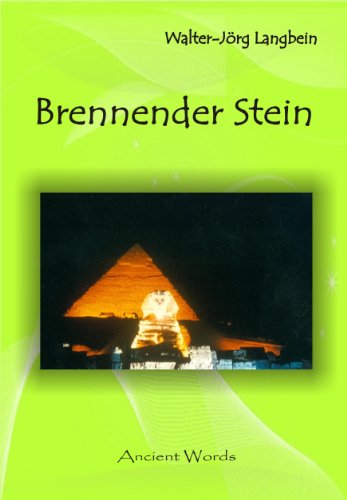 Brennender Stein: oder Reisen durch die Zeit (German Edition)