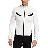 Pearl Izumi Men's Elite Thermal Long Sleeve Jersey,White/Black,Medium